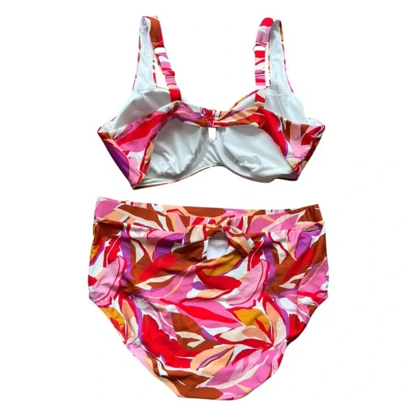 Raisins Curve Women's Two Piece Plus Size Bikini, Size 24W - Picture 2 of 16